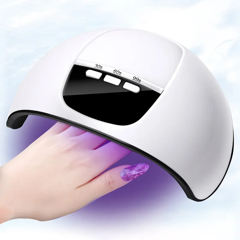 YIKOOLIN UV Lamp With 3 Timers And LED Display Perfect For Nail Polish Polishing And Drying - USB Interface For Convenient Use 250613