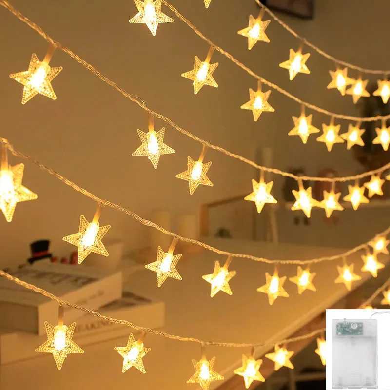 1.5M/3M Star light string starry sky camping outdoor atmosphere light battery powered LED tent camping lightXJ250612
