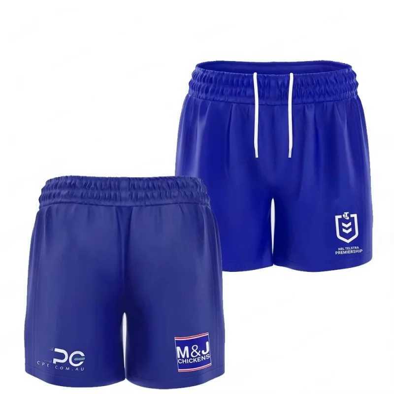2025 New Arrival Summer Austran NRL Canterbury-Bankstown 2025 Mens Training Shorts Kid Uniform Adult Kids X250613