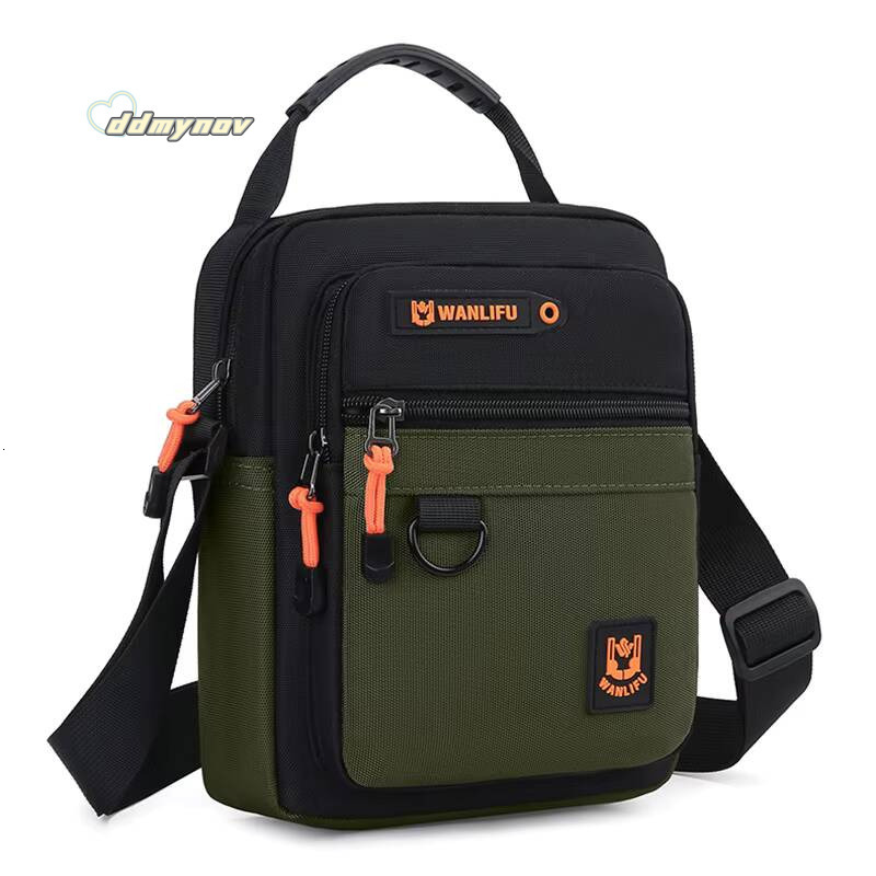 Casual Handbag Shoulder Lightweight Oxford Purse Small Crossbody Fashion Stylish Men's Messenger Bag SAC ddmynov