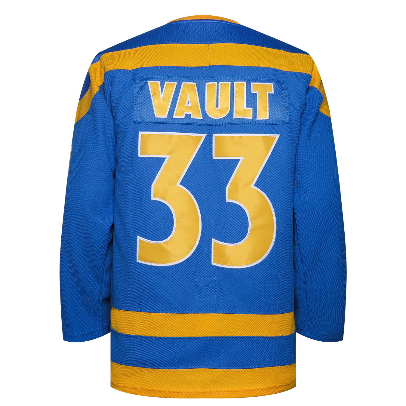 Men's # 33 Light Blue Ice Hockey Match Jersey - Vintage Classic Embroidery, Breathable Hoodie, Suitable for Parties and Sports - Perfect Gift