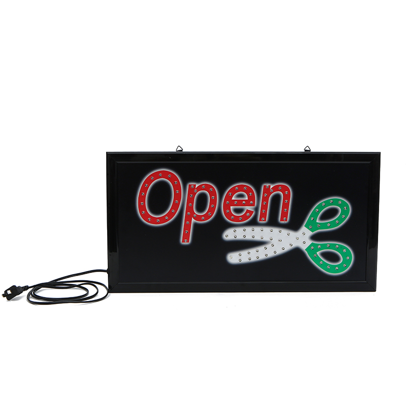 Innovative Store LED Billboard with Illuminated Logo 48x25cm Advertising Sign