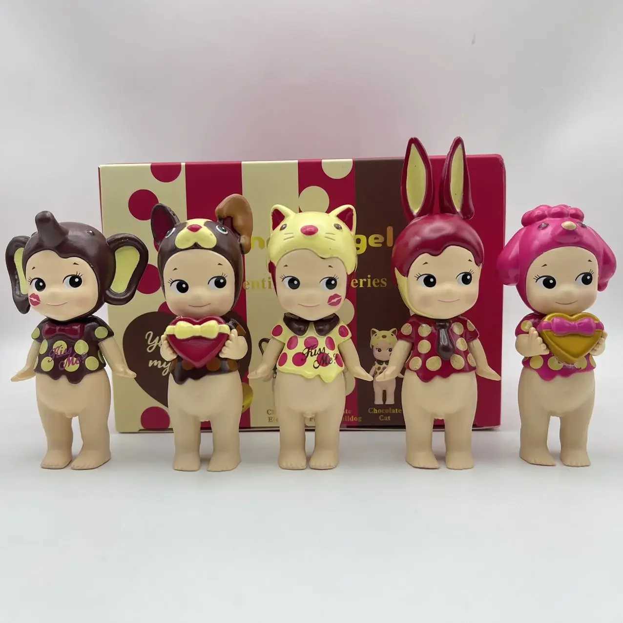 Blind box New Sonny Angle Mini Figure Valentines Day Series Box Collectible Model Desktop Decor Kids Birthday Gift Toys