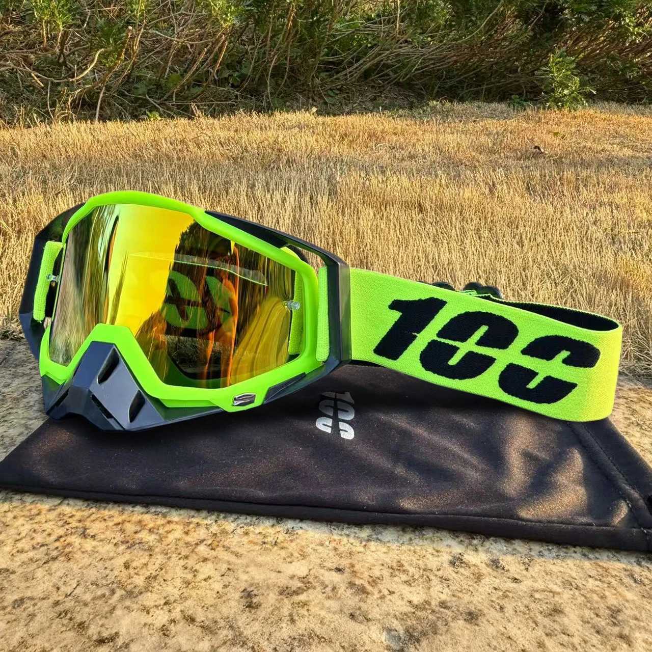 100 Best Selling Men And Women Windproof Glasses Motorcycle Goggles Motocross Dustproof Racing Cycling Skiing Goggles H250613