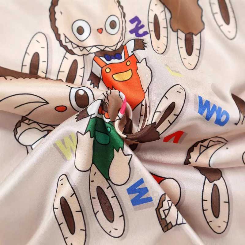 New Labubu ChildrenS Pajamas Anime Cute Boys And Girls Summer Short Sleeved Pajamas Soft Home Clothes Set Holiday Gifts Z250613