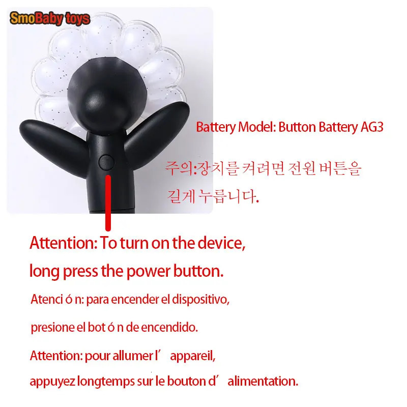 KPOP Idol GDragon Mini Daisy Lightstick Keychains Glow Acrylic Support Stick Key Ring Pendant Accessories GD Fans Gifts 250613