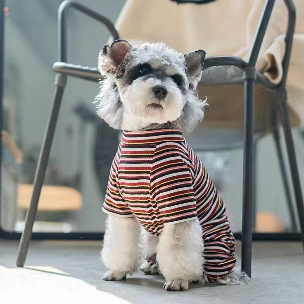 T453Handsome pet clothes summer style comfortable breathable hairless German Korean style sin style cute air-conditioned clothes cat clothes