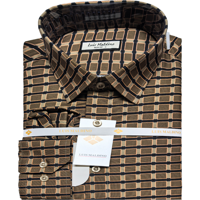 100% pure cotton Oxford striped shirt with retro British style, perfect for daily commuting