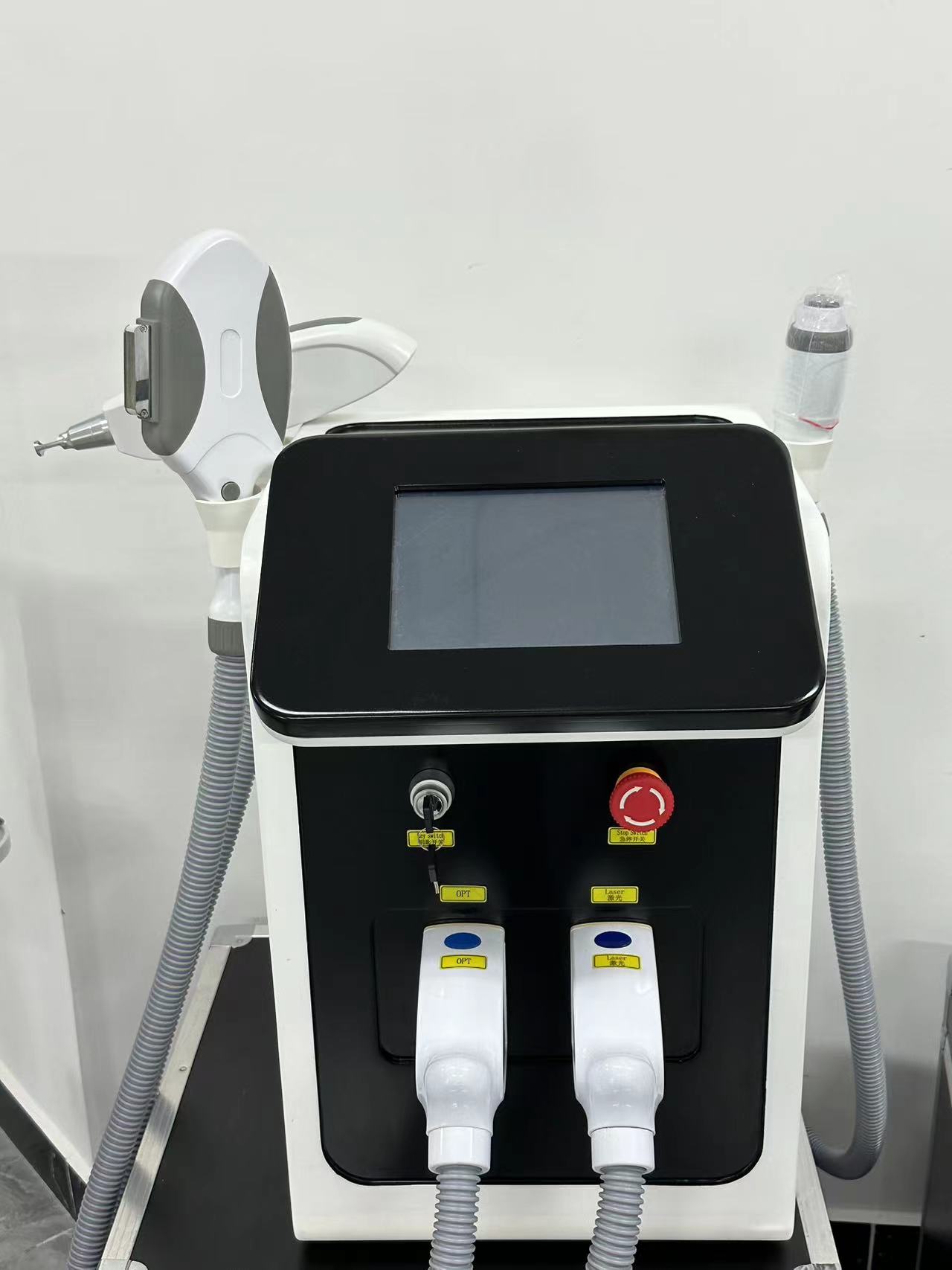 3 in 1 Diode Laser OPT IPL Hair Removal Machine Portable Laser Remove Tattoo Profession Beauty Device Laser Hair Removal