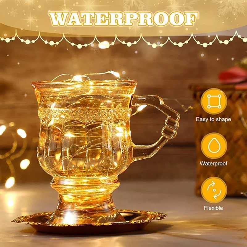 20 Pack String Fairy Lights 20Led 2M Silver Copper Wire Battery Powered Decorations Lights For Wedding Party Christmas DecorXJ250612