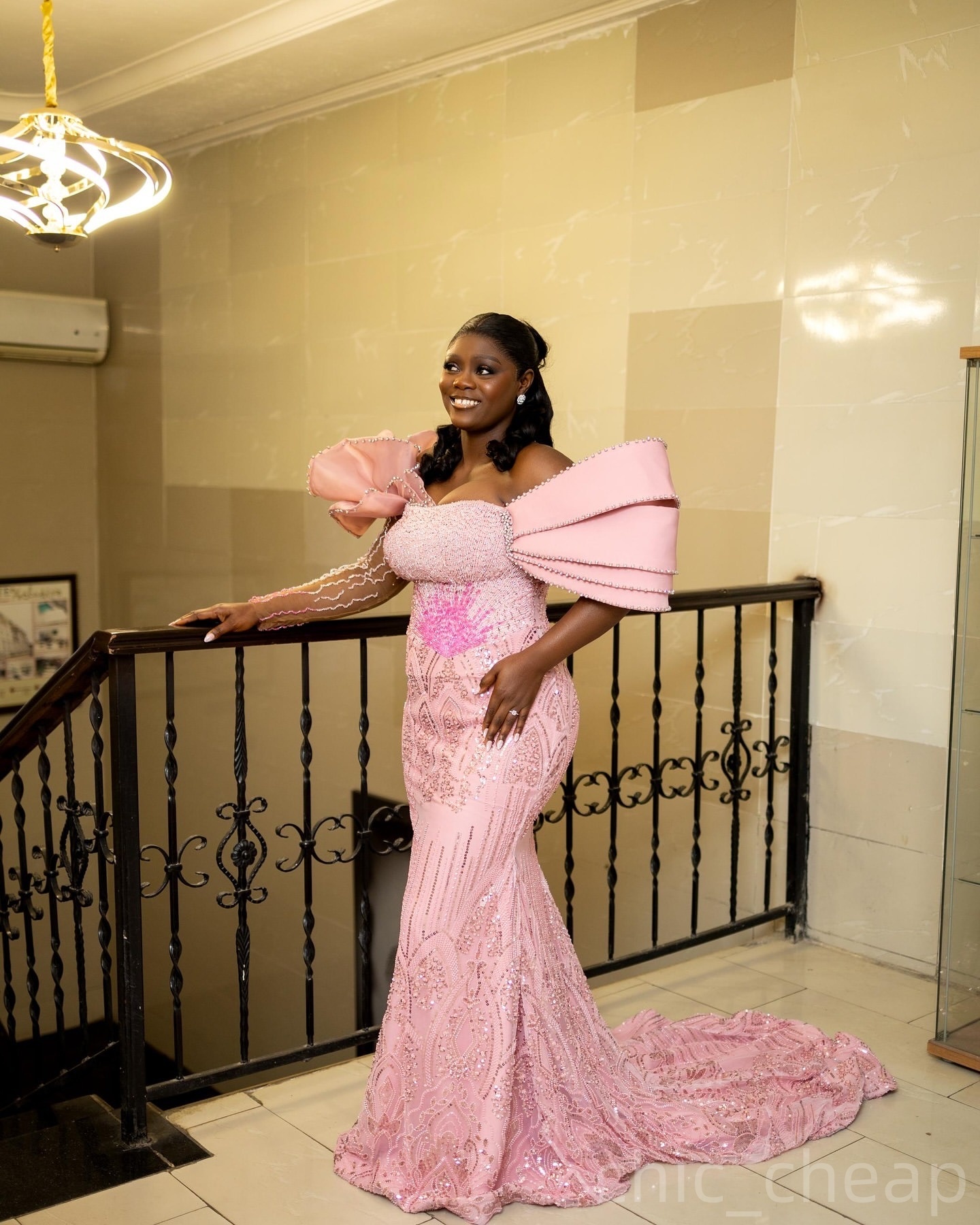 Pink Mermaid Prom Dresses 2025 Beaded Crystals Stylish Evening Formal Party Second Birthday Engagement Gowns Plus Size Dress For Special Occasions ZJ3