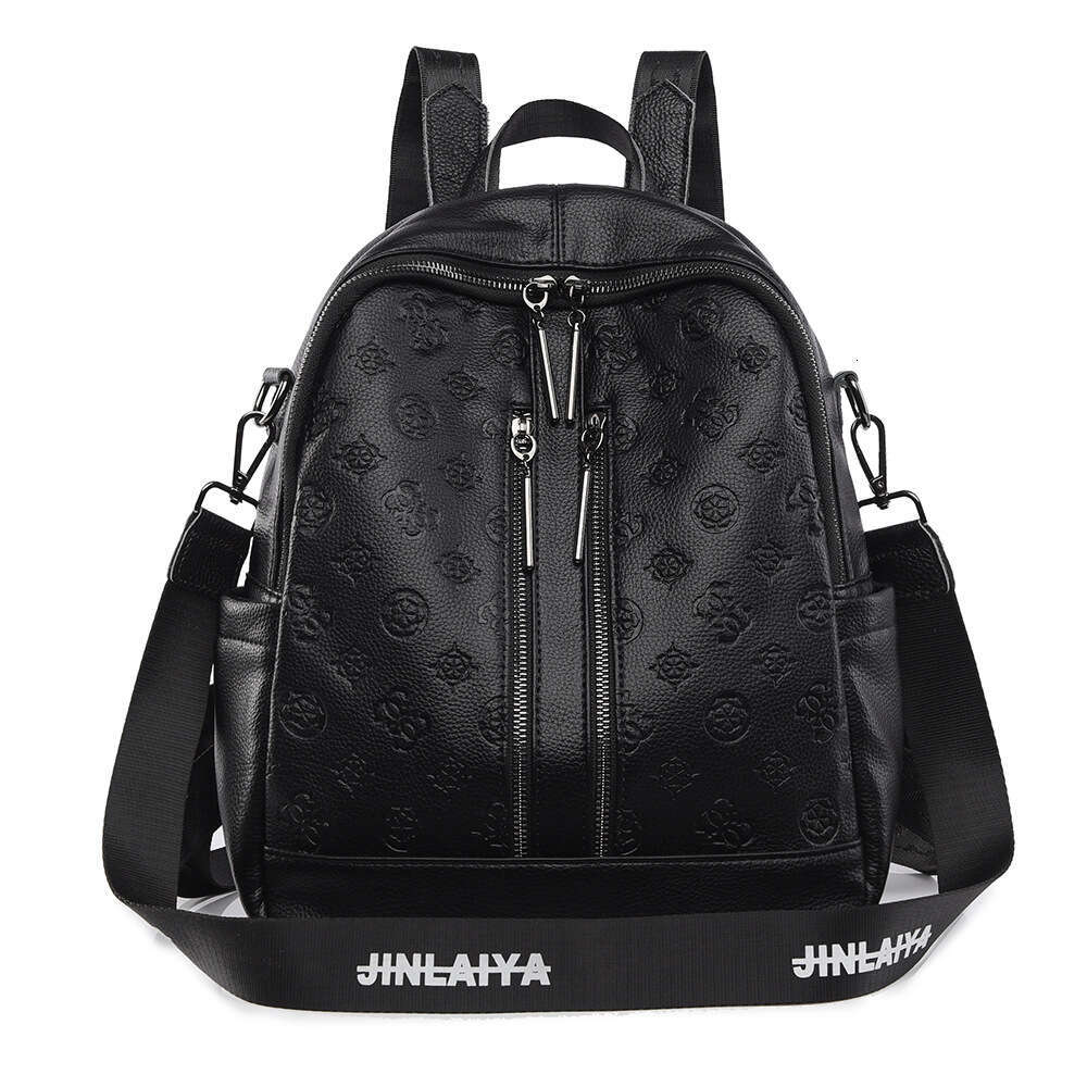 Women's Bags Designer Hot Selling New Embossed Women's High-End Business Commuter Backpack