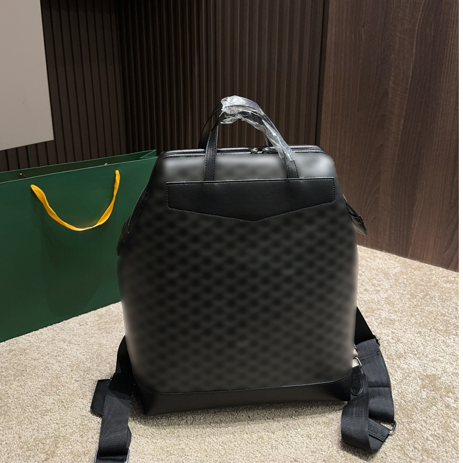 Designer Backpack Luxury Purse Double Shoulder Straps Backpacks Tote Bag Mens Women Wallet Leather School Bags Lady Contrast Pulses Duffle Luggage Unisex