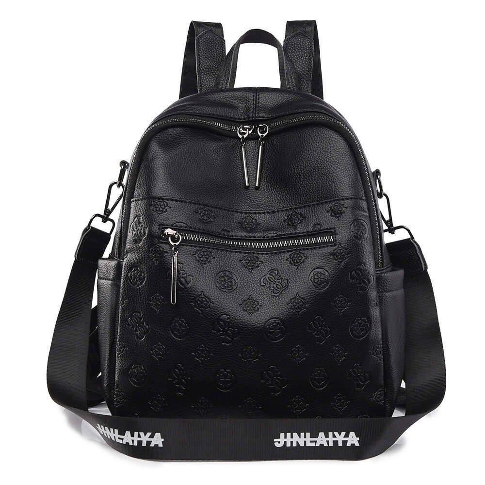 Women's Bags Designer Hot Selling New Embossed Women's High-End Business Commuter Backpack
