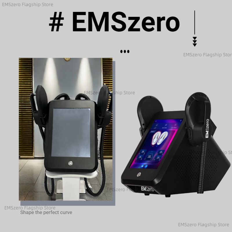 Latest EMS Body Slimming Sculpt Muscle Stimulate Fat Removal Emszero 6500W Eletric Machine Hi-emt RF Weight Lose Electromagnetic