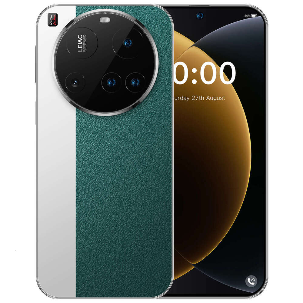New High-end Mobile Phone M15 Ultra Large Screen Real Perforated Smartphones 7.3 Inch 16+1TB