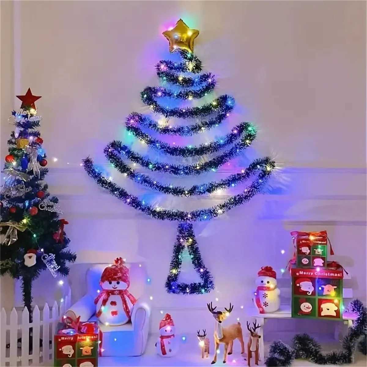 4PC/10PC/40PC LED2M20LED Fairy Battery Powered String Light excluding battery Used for Wedding Party Bedroom Bouquet Decoration XJ250612