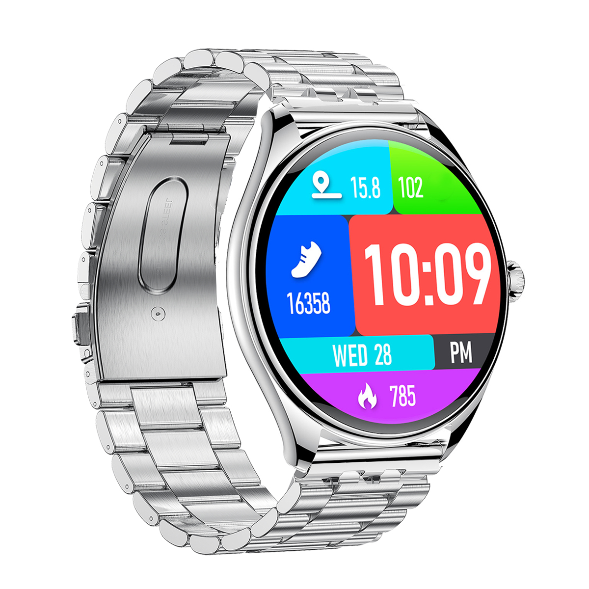 Ultra Thin Smart Watch Bluetooth Call Heart Rate Waterproof Sport Smartwatch Man