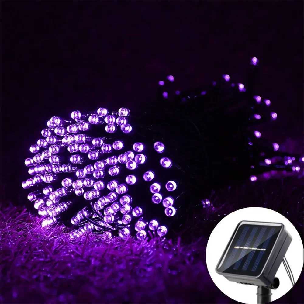 Solar String Light Fairy Garden Waterproof Outdoor Garland for Party Holiday Party Home Decoration Garland Wedding XJ250612