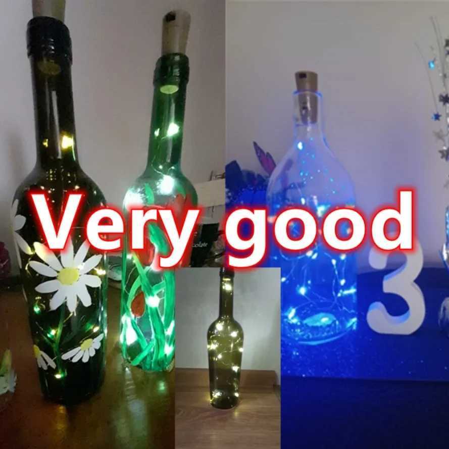 3m LED Wine Bottle Cork String Lights Holiday Decoration Garland Wine Bottle Fairy Lights Christmas Copper Wire String LightsXJ250612
