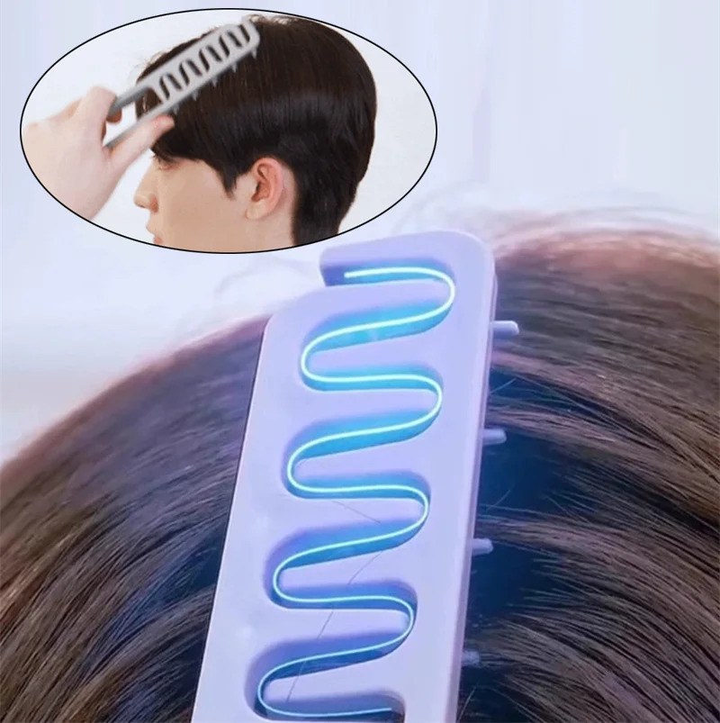 Volumizing Wide-Tooth Hair Styling Comb Fluffy Textured Styling Comb Roots Fluffy Korea Style Seam Covering Bangs Hair Combs 250613