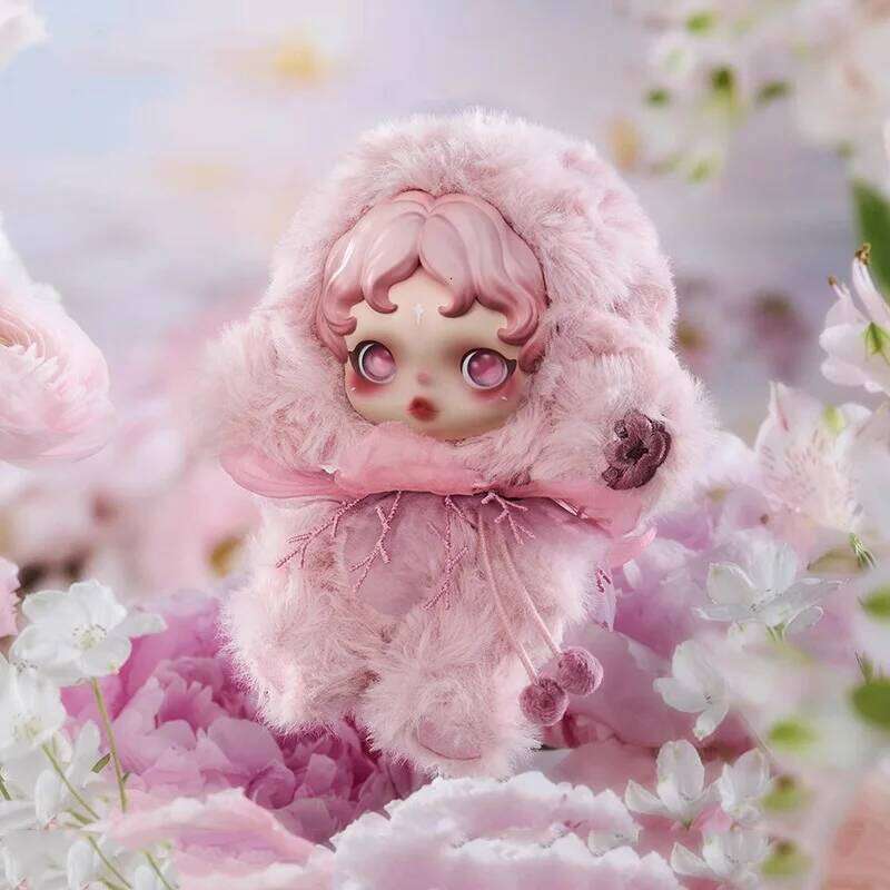 Skullpanda Limpressionnisme 100% Original Genuine Kawaii Sp Doll Pendant Blind Box Toy For Kids Birthday Gift Trendy Collectible