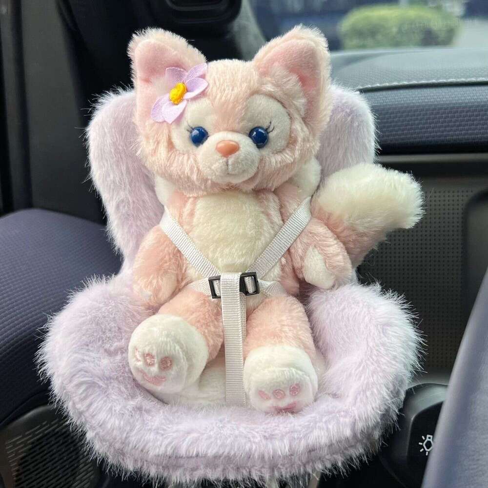 Suitable for 17cm Labubu Hanging Cute Safety Seat Air Vent Decoration Car Interior Accessories