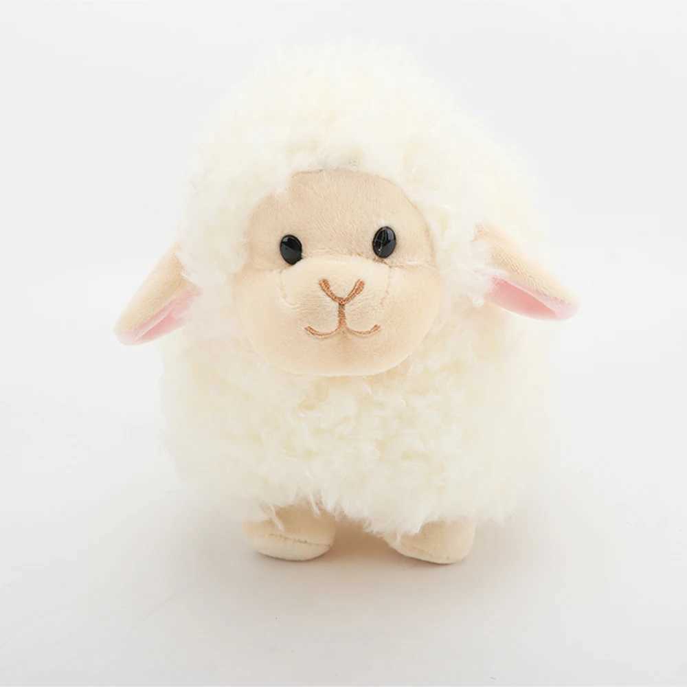 20cm Cute Soft Obediently Lamb Plush Toys Soft Alpaca Plush Dolls Stuffed Sheep Plushie Baby Toys Gifts for Kids Home Decoration L250612