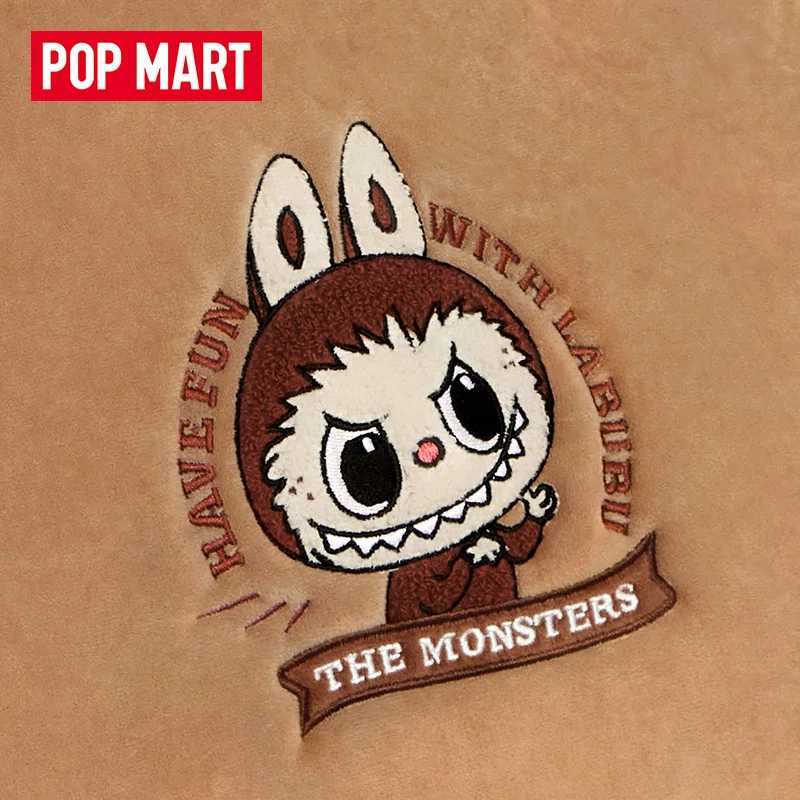 Authentic Bubble Mart ic Series Labubu Plush Tote Bag Brown Cute Trendy Surrounding Girl Birthday Gift Free shipping