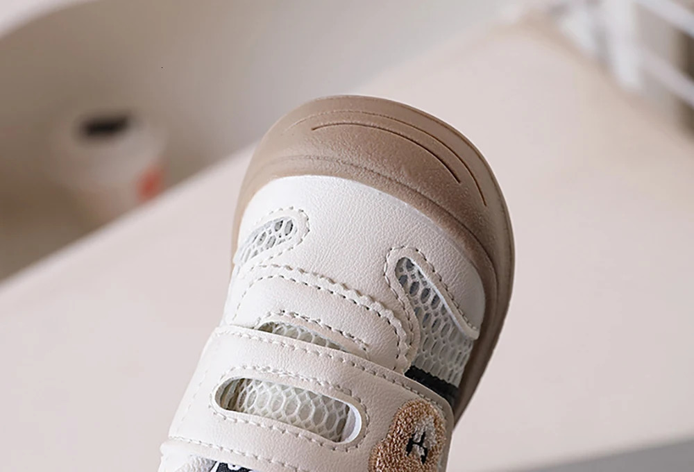 Summer Sneakers For Children Mesh Fabric Breathable Kids Sneakers Ergonomics Soft-soled Baby Boys Girls Toddler Shoes 250613