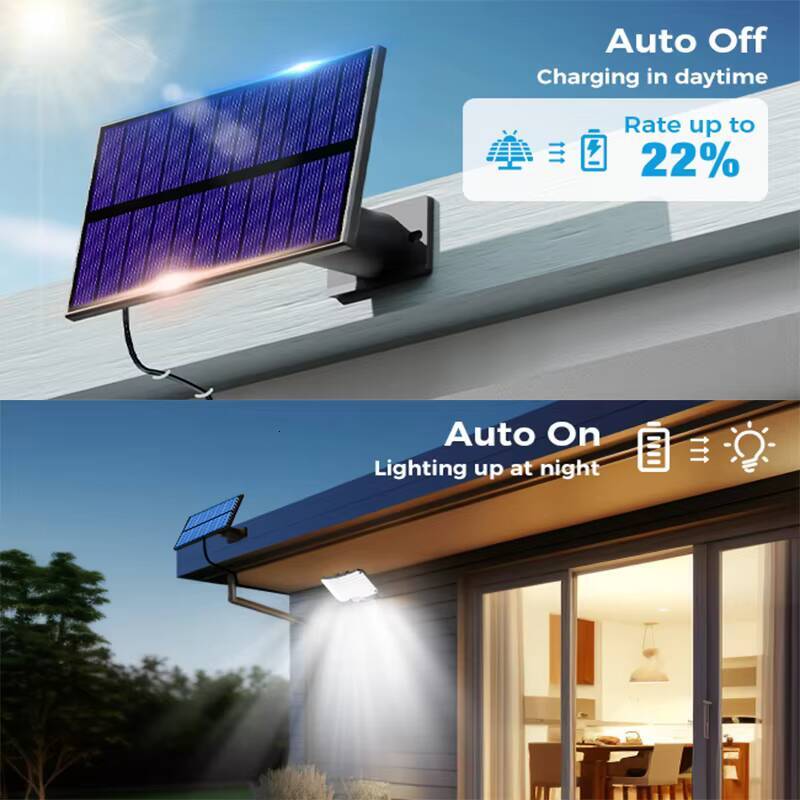 234LED 3 Modes Outdoor Motion Sensor Flood Lights Wall Lamp with Remote Waterproof Security Solar Light for Outside