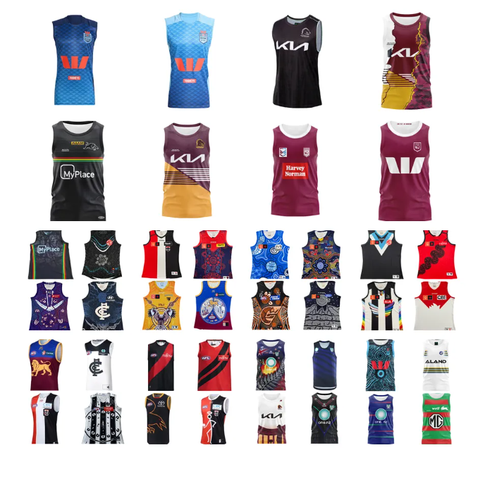 2025 2026 AFL port Adelaide Essendon jersey Geelong 24 25 26 Sydney Carlton Hawthorn Brisbane fremantle GWS Gold coast Vest west Richmonds STKILDA North Melbourne