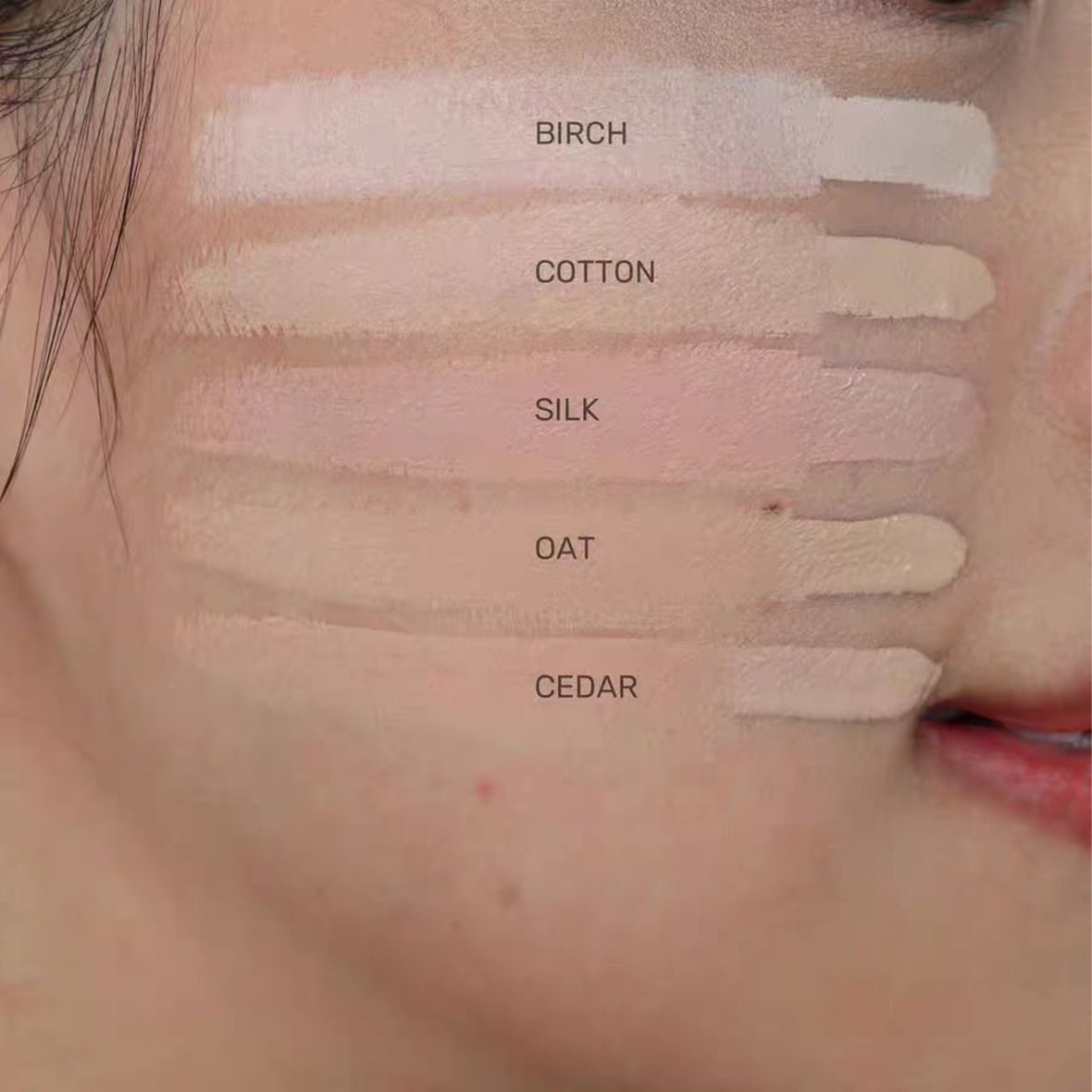 Hourglass Face Contour Concealers Cream Cotton Foundation 6ml Full Coverage Moisturizer Brighten Natural Nutritious Whitening Facial Makeup