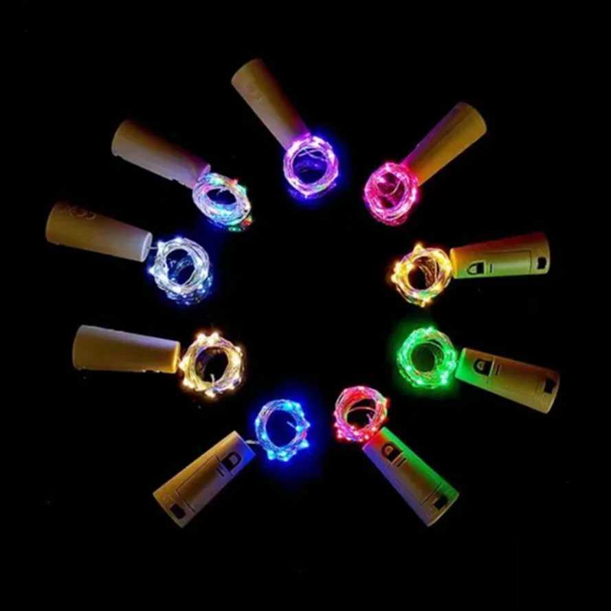 3m LED Wine Bottle Cork String Lights Holiday Decoration Garland Wine Bottle Fairy Lights Christmas Copper Wire String LightsXJ250612