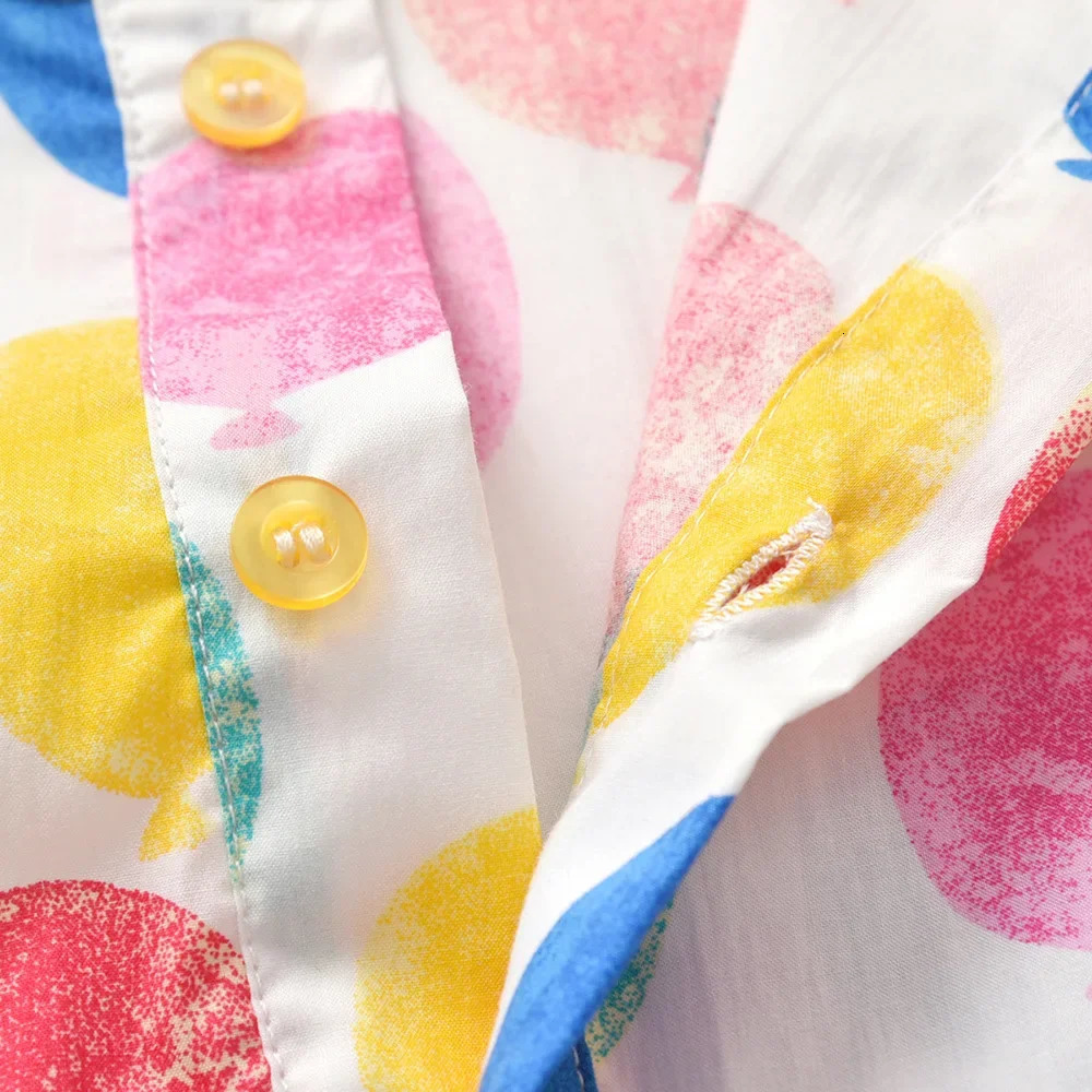 Girls Korean Style Spring Flowers Sweet Princess Dress Boys Shirt and Shorts Set Brother and Sister Family Matching Outfits 250613