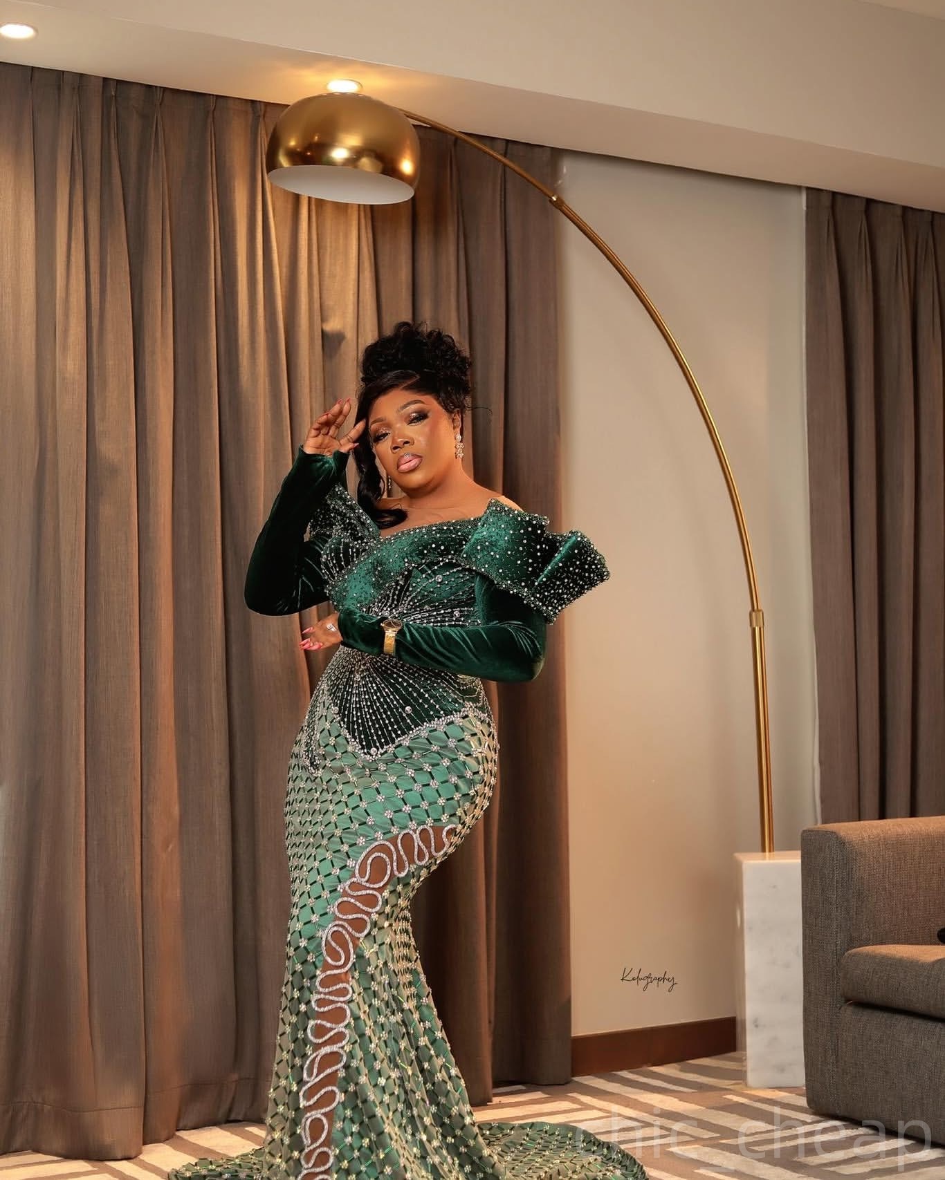 Dark Green Mermaid Prom Dresses 2025 Beaded Crystals Illusion Sparkly Evening Formal Party Second Birthday Engagement Gowns Plus Size Dress For Specia