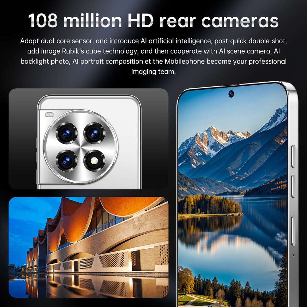 New Hot-Selling OnePlus 13 Android Phone 7.3inch Large Screen 16+1T Storage