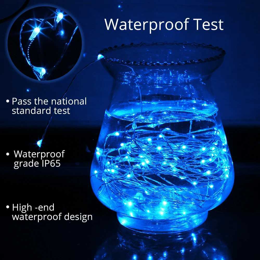 2M 3M 5M 10M Led Lights Chain Copper Wire USB Or Battery Powered led String light Fairy Light For Christmas Lights Wedding PartyXJ250612