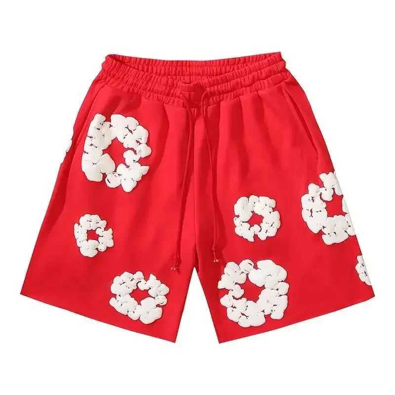 2025 Fashion Pants Men Clothes America Kapok Floral Pants Breathable Quick-Drying Best Trendy Daily Casual Shorts Men Clothing X250613