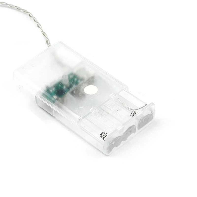 10/20/40/80/160 AA Battery Operated LED String Lights for Christmas Garland Party Wedding Decoration Christmas Flasher Fairy Lights XJ250612