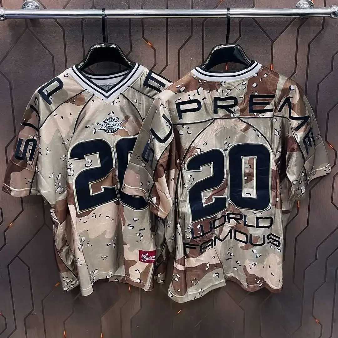 2025 New Mens Quick-drying T-shirt American Fashion Trend Chocolate Chips Camouflage 3D Printing Y2K Streetwear FW20 T-shirt Z250612
