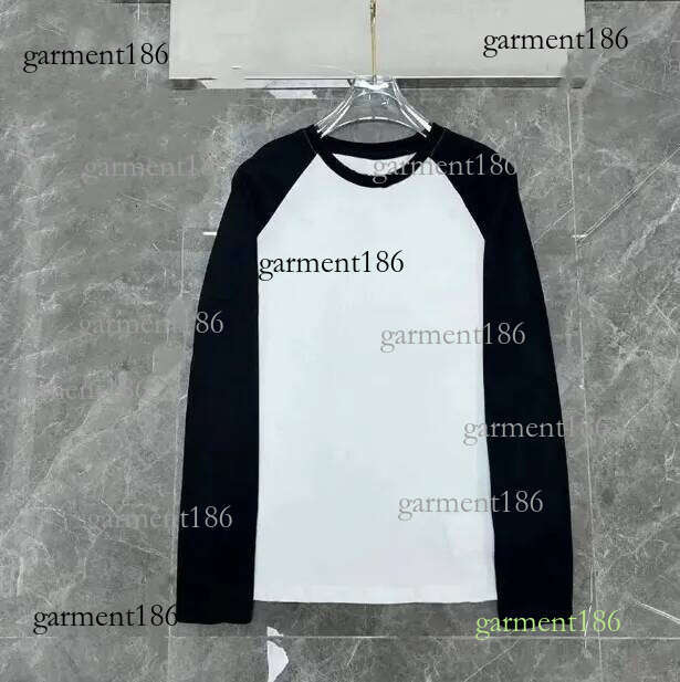 Mens Designer T Shirts Men Women Letter Printed Tshirts Fashion Spring Summer Long Sleeve Tops High Street Styles Breathable chrome tshirt t shirt siz