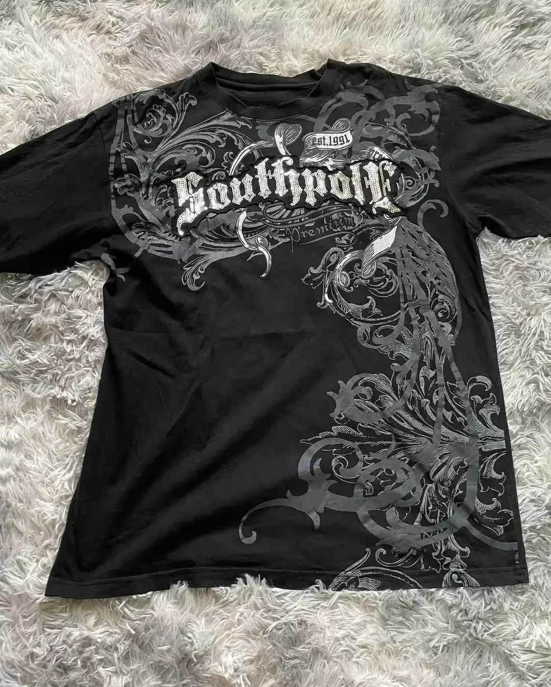 Hot 2025 High Street Short Sleeve Y2K Mens 3D Printed T-Shirt Harajuku Gothic Crew Neck Top New Mens Childrens T-Shirt X250613