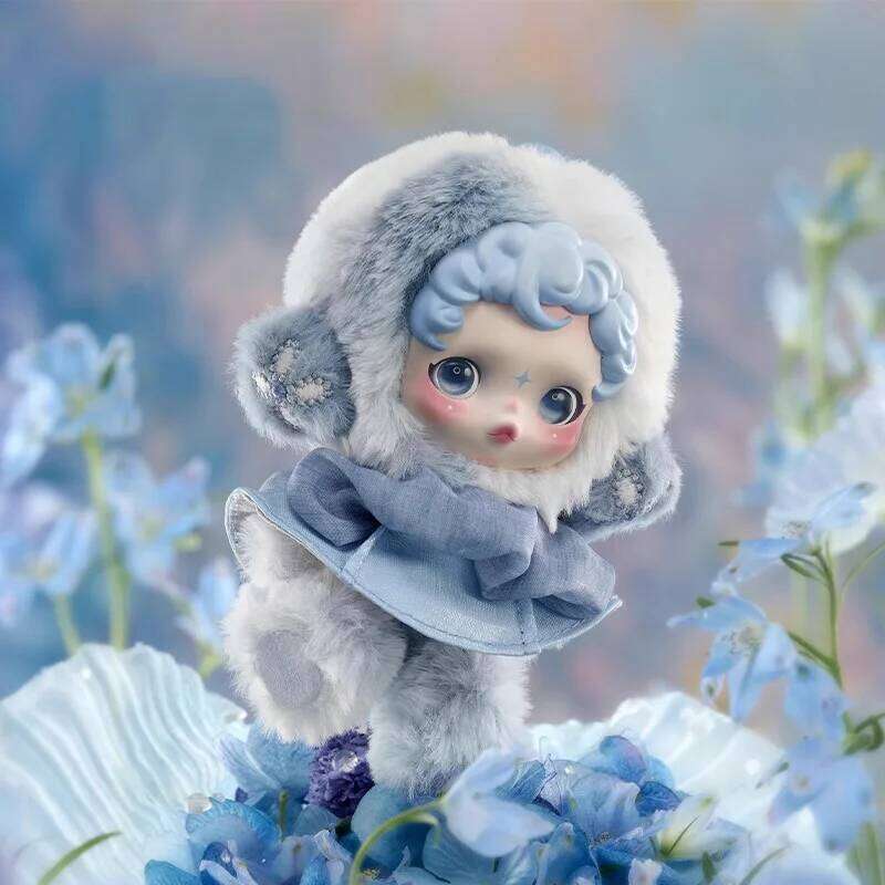 Skullpanda Limpressionnisme 100% Original Genuine Kawaii Sp Doll Pendant Blind Box Toy For Kids Birthday Gift Trendy Collectible