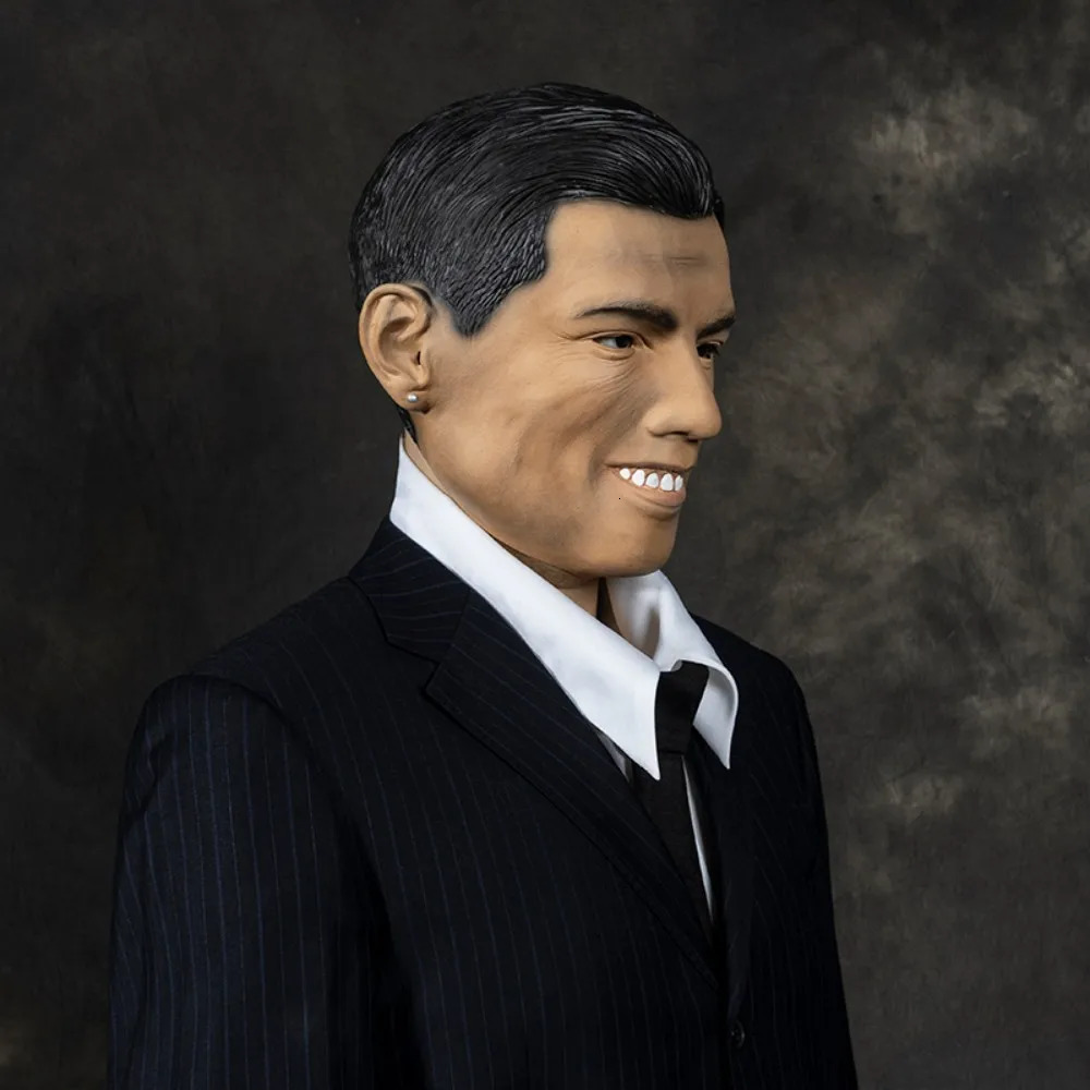 Musthave 1PCS Cristiano Ronaldo Mask Made of Natural Latex Handpainted with Exquisite Details Ideal for Parties Festivals 250613