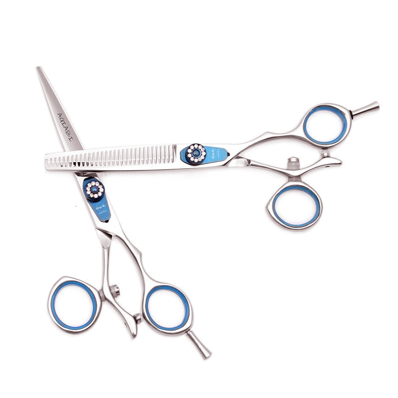 Professional Hairdressing Scissors 5.5 6 Purple Dragon JP 440C Swivel Thumb Hair Cutting Scissors Barber Thinning Shears Z9019 241010