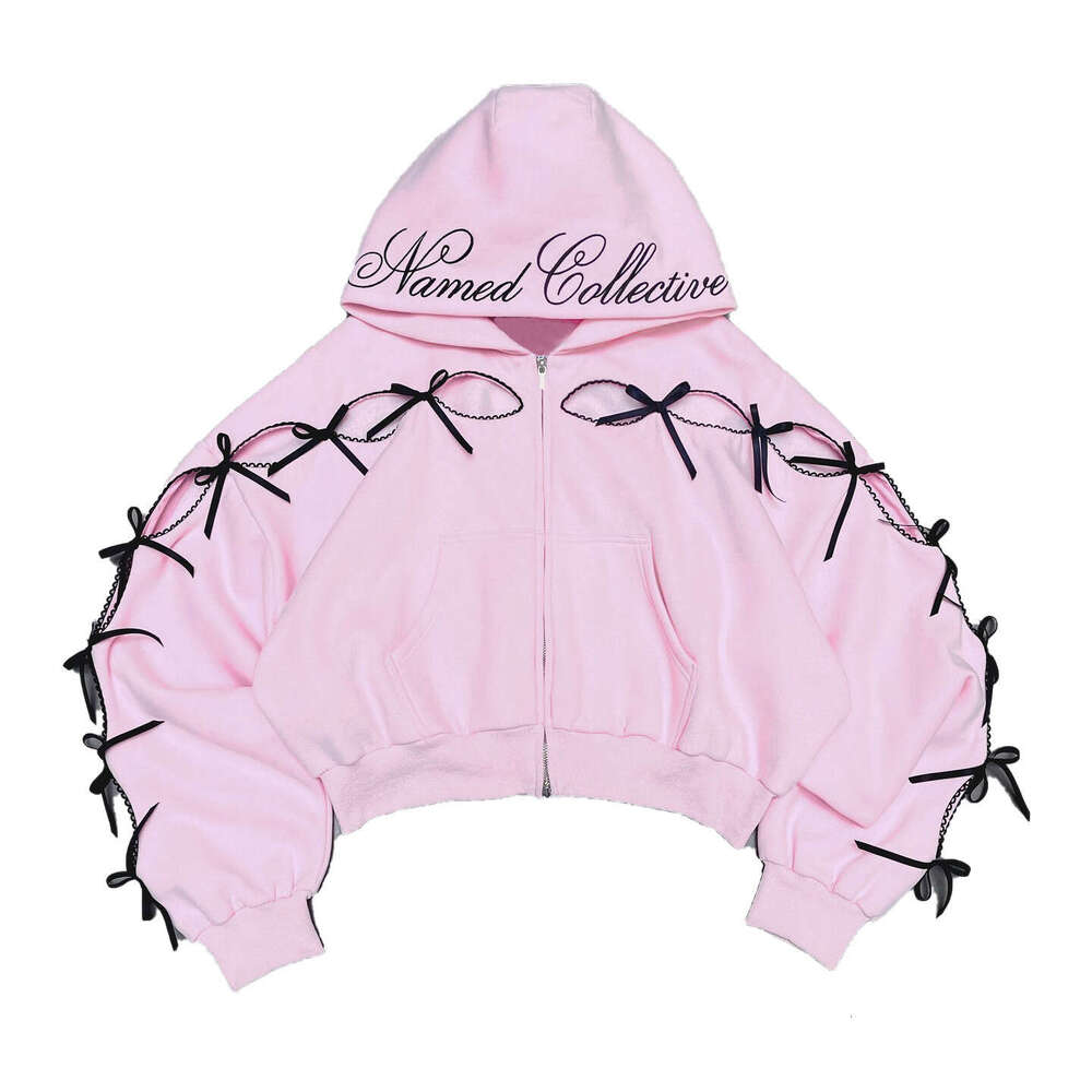 Women's Wear New Set Sweatshirt Casual Bowknot Letter Street Youth Fleece Sweatpants Sports