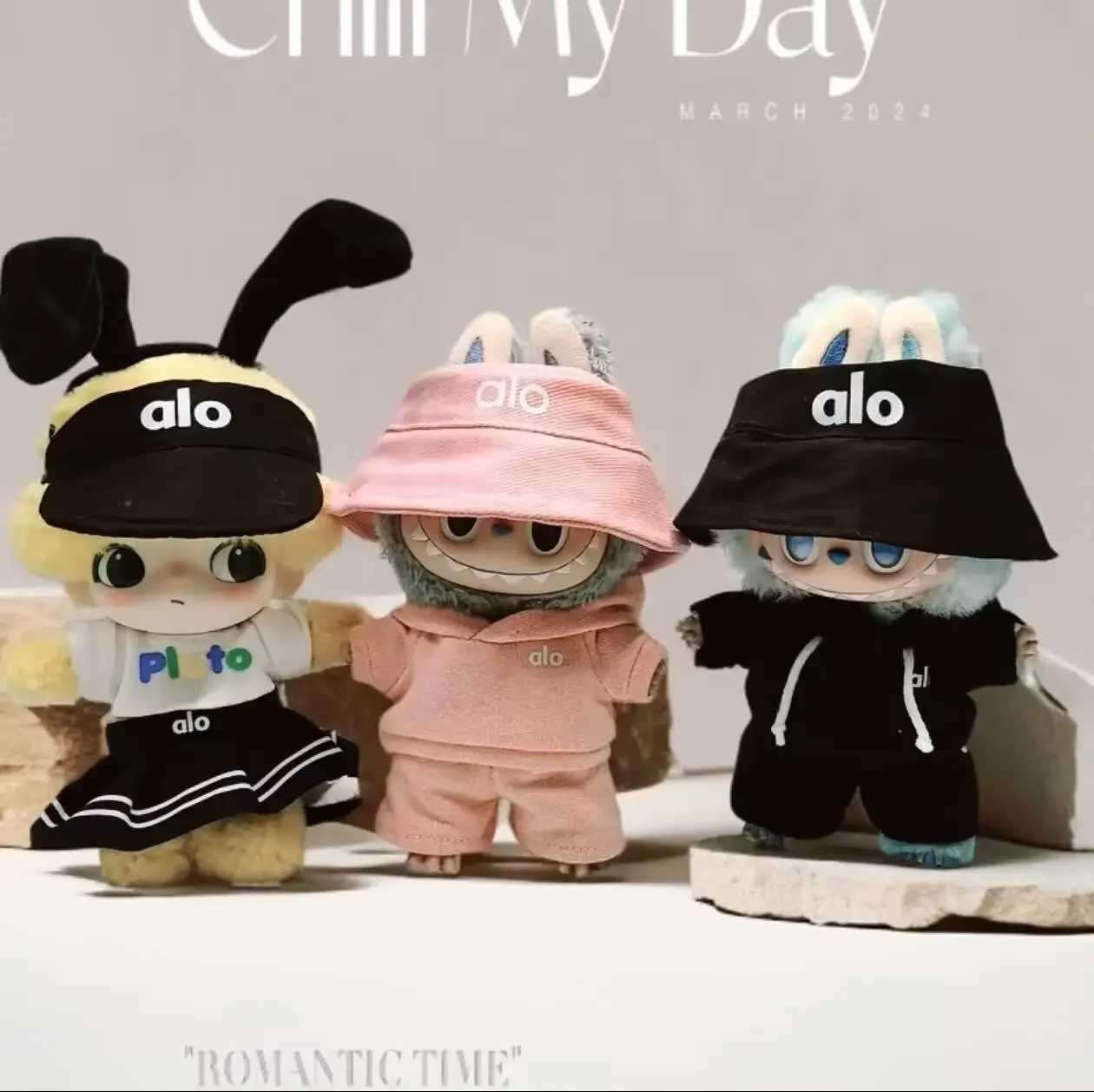 17CM Labubu Clothes Doll Clothes Outfit Accessories Designer Dress Set DIY Mini Dolls Clothing Girl Gift XJ250613