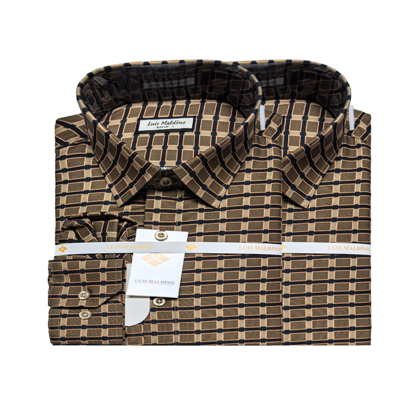 100% pure cotton Oxford striped shirt with retro British style, perfect for daily commuting