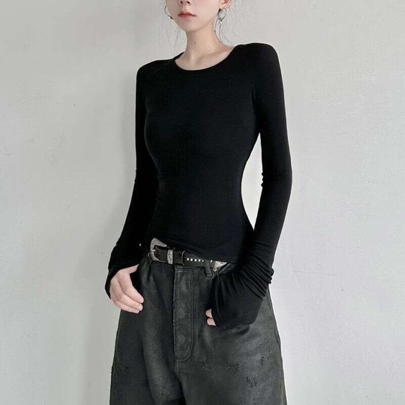 hoodie Women's Wear Y2k American Style Pure Desire Sexy Hot Girl Top Angel Print Mesh Long Sleeve Slim Fit Short T-Shirt jacket